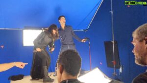 George Young Instagram - In honour of #Malignant getting a @criticschoice nom for Best Horror Movie, here's @marina_mazepa (also nominated for Best Movie Villain along with @raychasenation!) as Gabriel trying to play it serious with Kekoa, only for Kekoa to get all eww-ed out by the amazing special effects, despite @creepypuppet trying to keep me calm there at the end...

Also swipe for what I think was some wrap day Titanic theme tune singing that the two/three of us did up there.