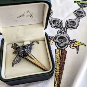 George Young Instagram - Thank you for the #Malignant swag @starlightcultureent - I'm giving this to my number one fan on her birthday (my mum) don't tell her ok shhhh I said SHHHHH