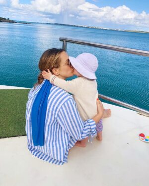 Georgie Barrat Instagram - A week away visiting a whole load of wonderful friends who have all moved to Bermuda. What a beautiful part of the world it is! And what fun we had celebrating the coronation there. Home now to get back to work and next week the girl is starting nursery - eeek exciting times!