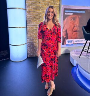 Georgie Barrat Instagram - Joined @stormhuntley show for the first time this morning and loved it! We discussed the NHS, how to stop school absences & whether the government should save cinemas. Thanks to all the people who called in - always so interesting hearing from people who have had first hand experiences 👌