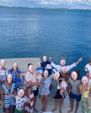 Georgie Barrat Instagram - A week away visiting a whole load of wonderful friends who have all moved to Bermuda. What a beautiful part of the world it is! And what fun we had celebrating the coronation there. Home now to get back to work and next week the girl is starting nursery - eeek exciting times!