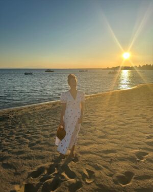 Georgie Barrat Instagram - We’ve just got back from our first all inclusive holiday. I’m not usually an all-inclusive kinda person, so thought I’d share a few things on how we found it. 

✨What I loved 
There was barely any admin. Holidaying with a 1.5 year old can sometimes be a logistical nightmare. Day bags! Snacks! Car seats! Naps! Too hot! Too cold! Change of clothes! Cook! Clean! Honestly we didn’t have any of this as we were always super close to our room, there were food options everywhere & the hotel arranged transfers. We really didn’t lift a finger. 

Kids club! All the kids went everyday from 3 - 6pm (hence the afternoon cocktail drinking 😋) giving us a little reminder of what it was like holidaying pre-baby. WARNING: we did have tears on one of the days at drop off, but it helped that she was in there with the other 4 babies we were away with. 

The staff! They went above & beyond to make us feel welcome. I don’t know what kind of training goes on at @ikosresorts but every single person was outstanding and never once did we feel like we had to apologise for our unruly rabble or odd requests. 

✨What I missed
For me I love the adventure of a holiday - exploring new places, finding hidden gems, doing multiple activities. This obviously features a lot less when you’re in a resort. The hotel did arrange for us to have a car for the day, but by the end of the week I was ready for a change of scene. This is very much a personality trait in me though - I always like having lots of variety in my day. 

Restaurant choices. The food and drink were excellent and we had 5 restaurants to choose from, however only 2 did breakfast and lunch and they both had similar setups. Again, just because I like loads of variety, by the end of the week I was ready for a change. We had 2 brilliant dinners outside of the resort and the hotel were great at arranging babysitters & taxis for us. 

All in all we had a wonderful holiday. If you have small children and are looking for a break then I thoroughly recommend. It’s not something I would have done before having a kid, but it was perfect for our family 🙌