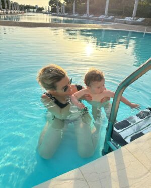 Georgie Barrat Instagram - We’ve just got back from our first all inclusive holiday. I’m not usually an all-inclusive kinda person, so thought I’d share a few things on how we found it. 

✨What I loved 
There was barely any admin. Holidaying with a 1.5 year old can sometimes be a logistical nightmare. Day bags! Snacks! Car seats! Naps! Too hot! Too cold! Change of clothes! Cook! Clean! Honestly we didn’t have any of this as we were always super close to our room, there were food options everywhere & the hotel arranged transfers. We really didn’t lift a finger. 

Kids club! All the kids went everyday from 3 - 6pm (hence the afternoon cocktail drinking 😋) giving us a little reminder of what it was like holidaying pre-baby. WARNING: we did have tears on one of the days at drop off, but it helped that she was in there with the other 4 babies we were away with. 

The staff! They went above & beyond to make us feel welcome. I don’t know what kind of training goes on at @ikosresorts but every single person was outstanding and never once did we feel like we had to apologise for our unruly rabble or odd requests. 

✨What I missed
For me I love the adventure of a holiday - exploring new places, finding hidden gems, doing multiple activities. This obviously features a lot less when you’re in a resort. The hotel did arrange for us to have a car for the day, but by the end of the week I was ready for a change of scene. This is very much a personality trait in me though - I always like having lots of variety in my day. 

Restaurant choices. The food and drink were excellent and we had 5 restaurants to choose from, however only 2 did breakfast and lunch and they both had similar setups. Again, just because I like loads of variety, by the end of the week I was ready for a change. We had 2 brilliant dinners outside of the resort and the hotel were great at arranging babysitters & taxis for us. 

All in all we had a wonderful holiday. If you have small children and are looking for a break then I thoroughly recommend. It’s not something I would have done before having a kid, but it was perfect for our family 🙌