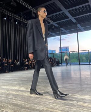 Georgie Farmer Instagram - Great times in Berlin. Thank you @ysl @anthonyvaccarello
