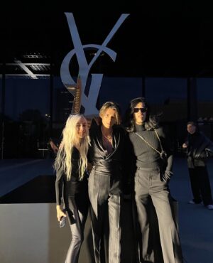 Georgie Farmer Instagram - Great times in Berlin. Thank you @ysl @anthonyvaccarello