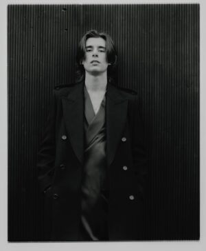 Georgie Farmer Instagram - @behindtheblinds in Saint Laurent  photographed by @emiliastaugaard
