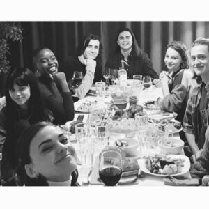 Georgie Farmer Instagram - Grateful to have met these people.  Thank you all for watching. It means so much.X