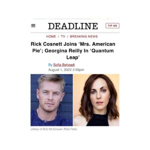 Georgina Reilly Instagram - 🎉🎉🎉 
happy   grateful for this new adventure ! 
#quantumleap