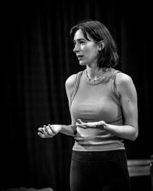 Geraldine Hakewill Instagram - No matter. 
Try again. 
Fail again. 
Fail better. 

@gaslightplayau 
@qld_theatre 

📷 @brettboardmanphotography