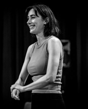 Geraldine Hakewill Instagram - No matter. 
Try again. 
Fail again. 
Fail better. 

@gaslightplayau 
@qld_theatre 

📷 @brettboardmanphotography