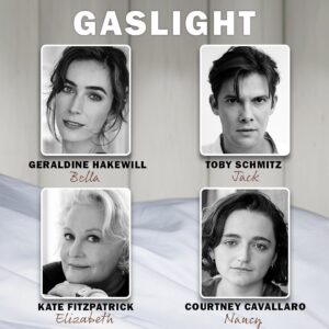 Geraldine Hakewill Instagram - Meet the stellar cast who will be bringing the gripping tale of deception and doubt to life in #GaslightPlay! Join Geraldine Hakewill, Toby Schmitz, Kate Fitzpatrick and Courtney Cavallaro in Brisbane, Melbourne, Canberra, Perth, Newcastle, Parramatta & Sydney!

Don’t miss this gripping theatrical journey! Book now 🎫

#Gaslight #TheBarlowRubies #Theatre #Play #PerformingArts #Thriller #Mystery #Brisbane #Melbourne #Canberra #Perth #Newcastle #Parramatta #Sydney