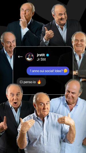 Gerry Scotti Instagram - Gerry chiama, Jrstit risponde.
Questo primo anno da content creator è stato una hit 🔥

Grazie a tutti!