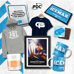 Gerwyn Price Instagram - Some great new additions to my new collection thats now available at the link below ⬇️ 😍😍😍. https://pdcstore.com/collections/gerwyn-price-collection