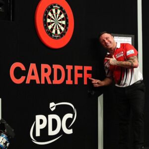 Gerwyn Price Instagram - #Bestnight #Cardiff #PL
