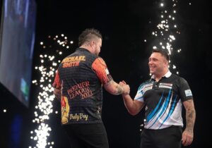 Gerwyn Price Instagram - Another great night for myself in Brighton 🙌🏻#Num4🏆🏆🏆🏆