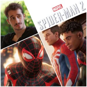 Gianandrea Muià Instagram - Ragazzi, sono tornato!
È finalmente uscito Spider-Man 2 per @playstationit , e mi potete di nuovo sentire prestare la mia voce a Miles Morales, l'amichevole Spider-Man di Harlem! Lavorare al gioco è stato magnifico, un'esperienza che si ripete per la terza volta con un team caloroso, competente e divertentissimo, e che ringrazio dal profondo del cuore. E soprattutto ringrazio il mio spider-bro @jacopo.calatroni , sperando che insieme a lui abbiamo reso giustizia al claim "Più forti, insieme".
Avete già messo mano al titolo? Come vi sembra il gioco? E il doppiaggio?
Ci sentiamo per New York! 
#spiderman #milesmorales #insomniac #doppiaggio #doppiatore #marvel #gianandrea
