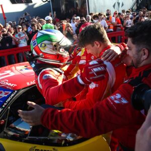 Giancarlo Fisichella Instagram - MISSION ACCOMPLISHED ☑️ 

Giancarlo won on his home soil 🏆 Fisichella gets the victory on the @cigranturismo Endurance alongside Mosca and Arthur Leclerc. 

Weekend full of learnings for the F4s between Vallelunga and Silverstone!

#win #giancarlofisichella #f4 #campionatoitaliano #granturismo #ferrari #endurance
