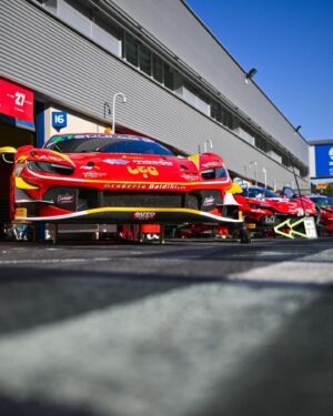 Giancarlo Fisichella Instagram - Pole position in home race! See you this afternoon for the @cigranturismo race in @autodromo_vallelunga ! Great job @arthur_leclerc @moscatomm @scuderiabaldini!