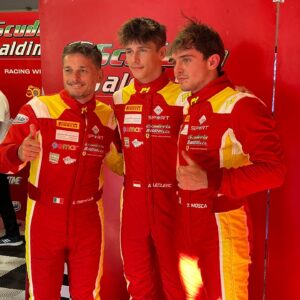 Giancarlo Fisichella Instagram - Giancarlo, Arthur and Tommy get pole position in the @cigranturismo endurance!

Day of progress for @alvise_rodella55 and @renofrancot in a dramatic Saturday at Vallelunga.

Good P14 in Race 1 for @matus_ryba19 at Silverstone 🌧️

#ProRacingMotorsport #Silverstone #Vallelunga #Rome #F4 #CIGT #Ferrari #Leclerc