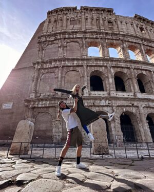 Giancarlo Nicassio Instagram - European Adventure photo dump! So blessed to be able to travel the world with these nutty goofs. Pic 1 - Eiffel tower Paris. Pic 2 - Alberobello Puglia Italy. Pic - 3 Adriatic Sea. Pic - 4 Tiny Pub Polignano. Pic 5 - polignano a Mare. Pic 6 - Grotte Castellana. Pic 7 - Colosseum Roma. Pic 8 - Grotta Palazzese. Pic 9 - Bari.