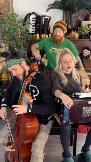 Giancarlo Nicassio Instagram - Our take on one of the greatest pop songs of the last 25 years! What other songs should we re-imagine? #fireflies #owlcity #walkofftheearth