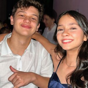 Gianlucca Mauad Instagram - @jolieoficial.br Obrigado por dividir tantos momentos bons comigo Jojo! Por ser essa menina carinhosa, sempre alegre e doidinha 🤍 Depois que as gravações acabarem, vou sentir saudades das nossas risadas, das fofocas, de reclamar do Flamengo, das nossas fotos engraçadas e da gente interpretando o Alex e Karen 💞 Depois das gravações, pode ter certeza que eu vou te levar p vida, obrigado por tudo jojo! E Feliz aniversário 🎂🤍