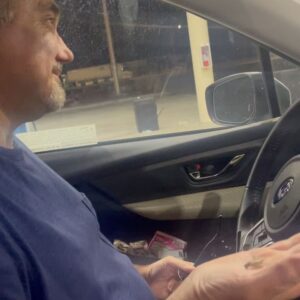 Gianni DeCenzo Instagram - Went on a lil road trip with my dad. Gas Station food is weird 🦗🦗🦗