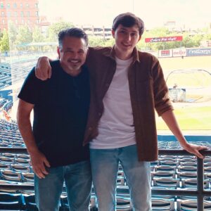 Gianni DeCenzo Instagram - Just got back from an awesome meet and greet in Akron Ohio over at the @akronrubberducks stadium!! Met some really cool people, threw the first pitch(which I didn’t think I’d make😬), and met Jason Miller and @gdanartist who run an amazing comic shop called @rubbercitycomics !!! Who knows, we might have to write some comics together now👀👀👀