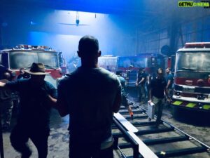 Gideon Emery Instagram - Before Malcolm, before Deucalion, there was a man of vision… Jeff Davis. Thank you for inviting (and directing!) me into your playground once again. 🙏 Also…if you haven’t done it yet, go and watch Wolf Pack! All episodes now streaming @wolfpackonpplus