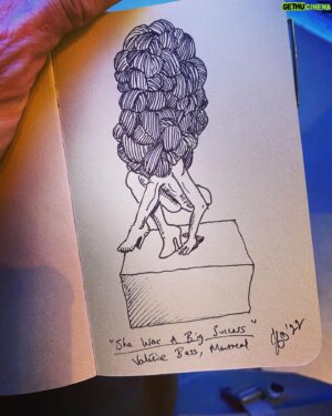 Gideon Emery Instagram - She was a big success, by #valerieblass #montreal #sculpture #sketch #sketchbook