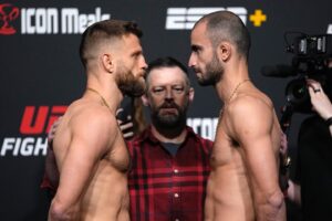 Giga Chikadze Instagram - Tomorrow  don’t blink @danawhite 🐉🗡🚶🏻‍♂️🇬🇪
