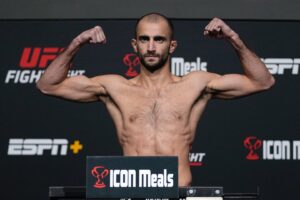 Giga Chikadze Instagram - Tomorrow  don’t blink @danawhite 🐉🗡🚶🏻‍♂️🇬🇪