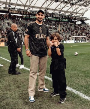 Giga Chikadze Instagram - Thank you @lafc for great experience! 🥷🏻⚽️