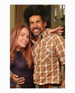 Gigi Levangie Instagram - Happy Valentine’s Day to the man, the myth, the legend (at least, in our house 😜)! Love you and your magnificent ‘fro! Tonight we celebrate - at least until 9:00- latest 9:30! ❤️😂❤️🌹📸@danafineman