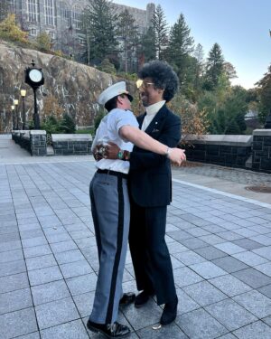 Gigi Levangie Instagram - When you’re a mom and your kid signs up for the military - it just hits different. You take the news (even) more seriously. You really pay attention to the politicians - sometimes surprising - who glorify war but never had a family member in uniform. And you meet all these exemplary young people - sharp and dedicated, bright-eyed and determined - and you have hope for the future. So proud of both my sons for not ever choosing the easy route. But maybe because they didn’t choose the easiest mom. 😉❤️💪🏼🙏🏼