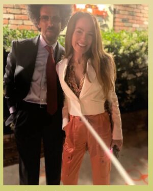 Gigi Levangie Instagram - Ever since I can remember, I’ve had a group of male friends - and an understanding husband.😜🥰❤️🍸#gang #tossonebacktuesday #storytellerfellas