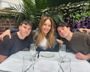 Gigi Levangie Instagram - Mother’s Day in NYC with my crew. Nothing better. I don’t even have anything sarcastic to say about my neck. (But you may be able to tell my age if you count the rings…😜). Happy Mother’s Day to all the mothers who put in the work and are now enjoying the fruits of their “labor”…🤰💐😂