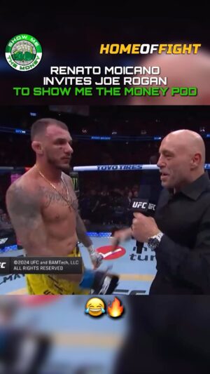 Gilbert Burns Instagram - Who wants to see Joe Rogan at @showmethemoneypod ?! 😅

#UFC300 #UFC #RenatoMoicano