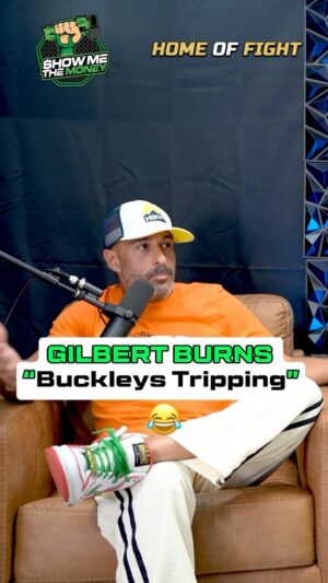 Gilbert Burns Instagram - 🤣Joaquin Buckley is TRIPPING! Who do you want to see Gilbert fight next? 

Follow @showmethemoneypod for more clips! 

#UFC302 #UFC303 #UFC304