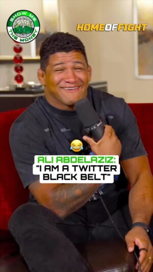 Gilbert Burns Instagram - 😂 Ali Abdelaziz talks about him tweeting for his clients.

Follows @showmethemoneypod for more clips!

#UFC #UFC300 #AliAbdelaziz #MMA #Khabib #IslamMakhachev