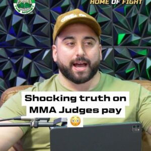 Gilbert Burns Instagram - 😳 MMA judges receive $300 per Apex event and $500 for a PPV event. The root of MMA judges' incompetence lies in the fact that they lack motivation to perform their work well.

How much do you think the judges should be paid? 💵 

Follow @showmethemoneypod for more MMA insights!

#ufc #mma #ufc300 #gilbertburns #ufcbetting #mmabetting