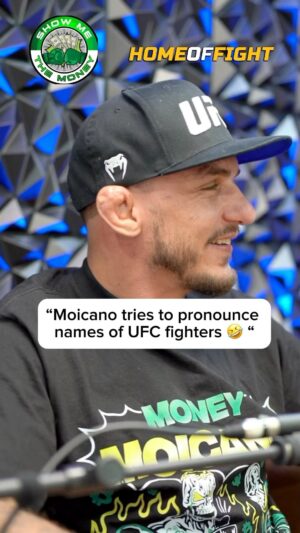 Gilbert Burns Instagram - 🤣Moicano struggles to pronounce some of the fighter’s names, but one of them, he is PRETTY GOOD AT!

🎥Follow @showmethemoneypod for more clips! 

#UFC #MMA