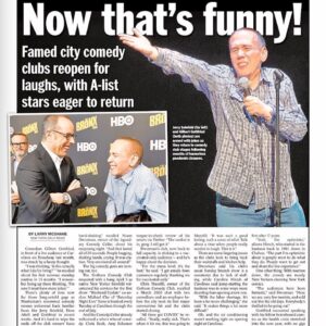 Gilbert Gottfried Instagram - Read this article or just look at my picture.