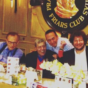 Gilbert Gottfried Instagram - ‪With @realjeffreyross , Larry King and Jerry Lewis. RIP Larry King and Jerry Lewis.