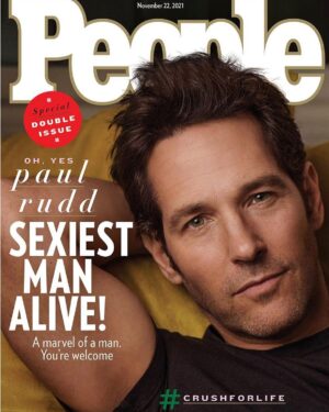 Gilbert Gottfried Instagram - People Magazine has picked Paul Rudd “Sexiest Man Alive”. Goddamnit, once again, I’m in 2nd place!