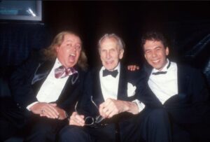 Gilbert Gottfried Instagram - With @SamKinison and Vincent Price.  Happy Birthday @MasterofMenace