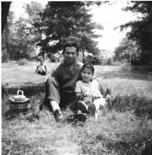 Gilbert Gottfried Instagram - In the park with my Daddy. Happy Father's Day.