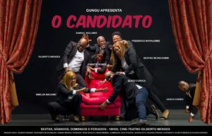 Gilberto Mendes Instagram - 🎭O CANDIDATO
⏰18h30
📍Cine-Teatro Gilberto Mendes
🗓Sexta-Feira💵300MT
🗓Sábado e Domingo💵400MT