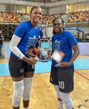 Gilberto Mendes Instagram - Hoje gostaria de saudar, de forma especial, as heroínas do basquetebol moçambicano, Tamara Seda e Ingvild Mucauro, pela recente conquista do título do campeonato angolano pelo Interclube.
Orgulho Nacional❤️🇲🇿