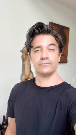 Gilles Marini Instagram - Benny Ben is doing great… Closer than ever to his Mom @carolemarini . He’s super healthy. Have a great Sunday guys ❤️